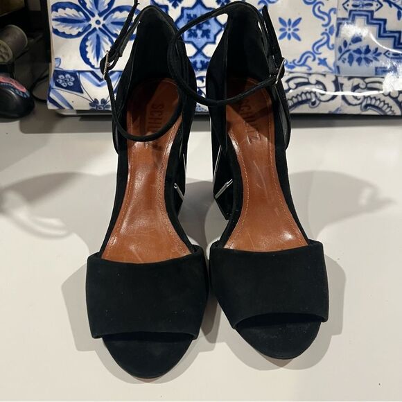 SCHUTZ Shoes - SCHUTZ leather made in Brazil chunky heels super cute